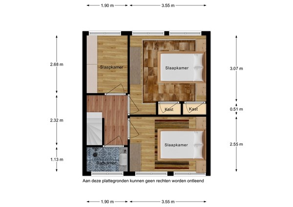 Floorplan - Bernhardstraat 29, 4532 AS Terneuzen